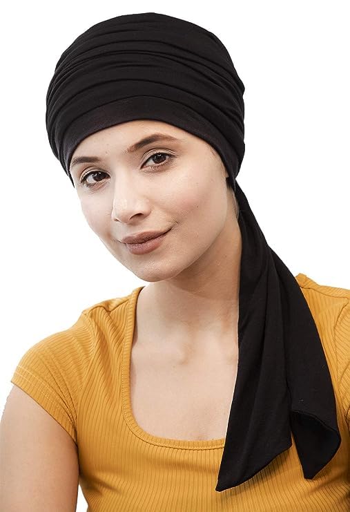 Women's Bamboo Viscose Prana Scarf for Hair Loss Chemo (HS131_Multicolor)…-image-36