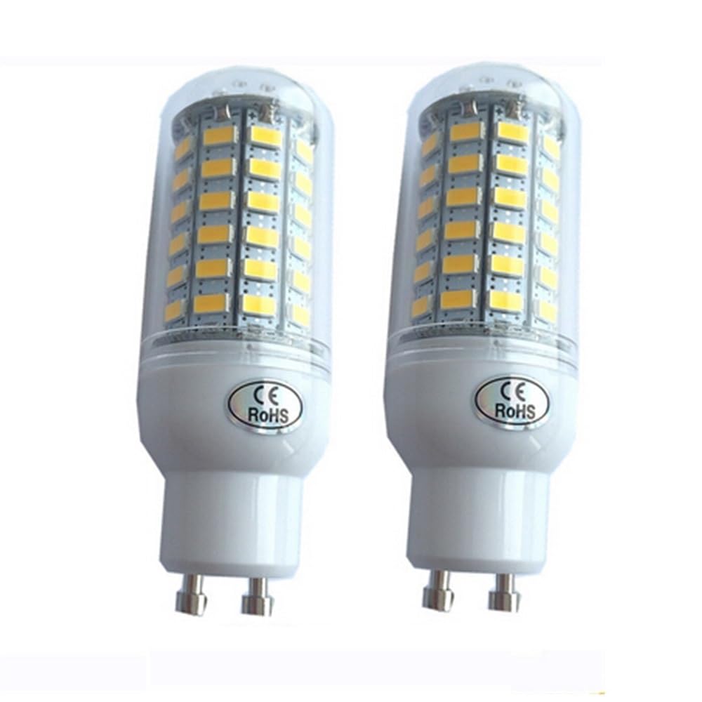 NXCVBNKZJ KJXP Lighting, Pack of 10, Led Corn Bulb AC220V GU10 5730SMD 24LED/36LED/48LED/56LED/69LED Lamps Led Spot Bulb(Cold White,GU10 69LED)