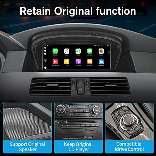Radio Android 13 Junsun para BMW 3 5 Series 8.8in miniatura 5
