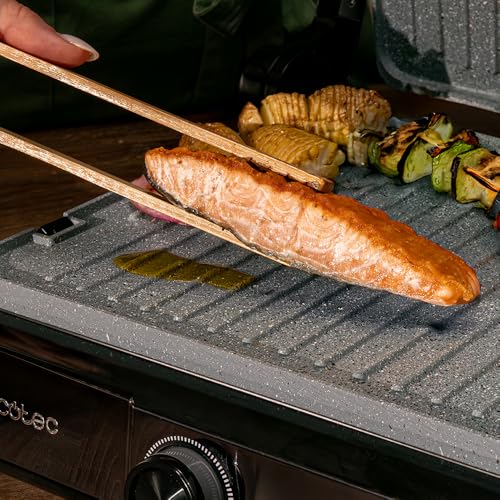 Cecotec Elektro-Kontaktgrill Rock'nGrill 2200 Dual, 180° Öffnung, 29x23 cm – Ansicht 6