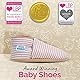 Juicy Bumbles Lauflernschuhe Mädchen Krabbelschuhe Baby Babyschuhe 6-12 Monate Rosa Streifen