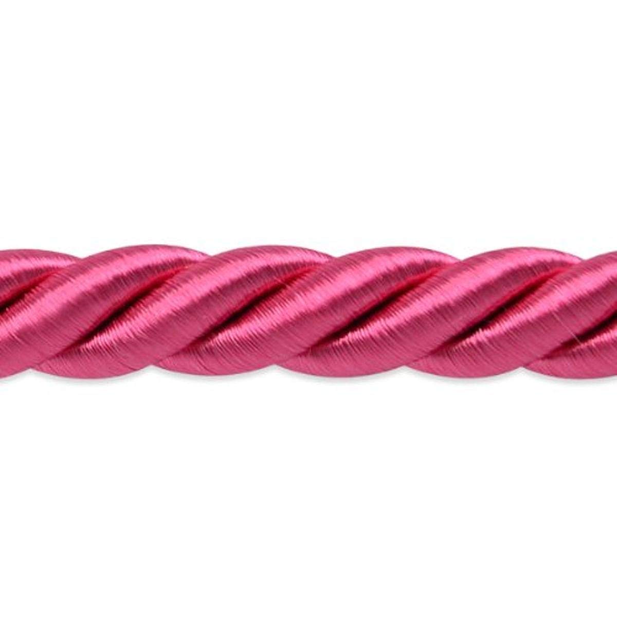 Trims by the Yard Savannah 3/8" Twisted Cord Trim, Fuchsia (5 Yard Cut)
