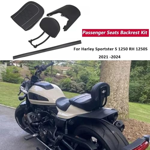 Kit siège dossier moto pour partager les balades en duo et voyager avec votre Sportster S - 2