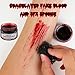 Bowitzki Halloween Makeup Set Oil Based Face Body Paint Special Effects Kit SFX Sponges Scar Wax Fake Blood Brush Tooth Paint Halloween Party SFX Cosplay