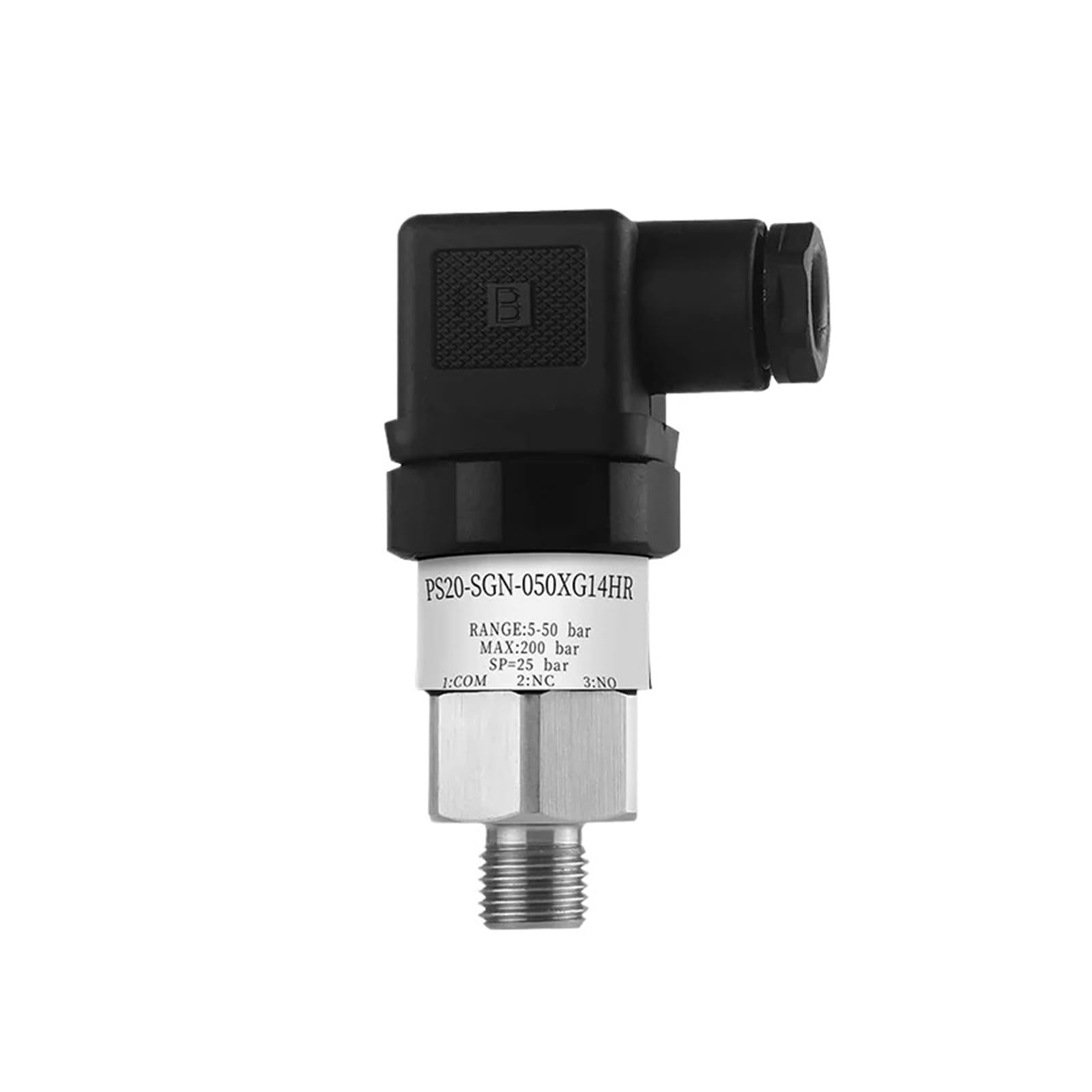 Presostato mecánico ajustable hidráulico 0-400bar(1-16bar,G1-2 thread)