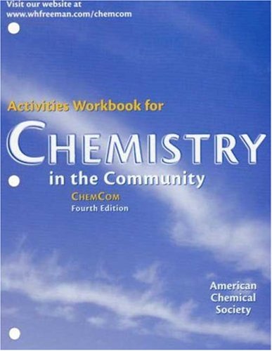 Chemistry in the Community Activities Workbook