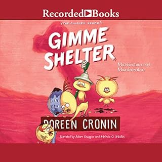 Gimme Shelter Audiolibro Por Doreen Cronin arte de portada