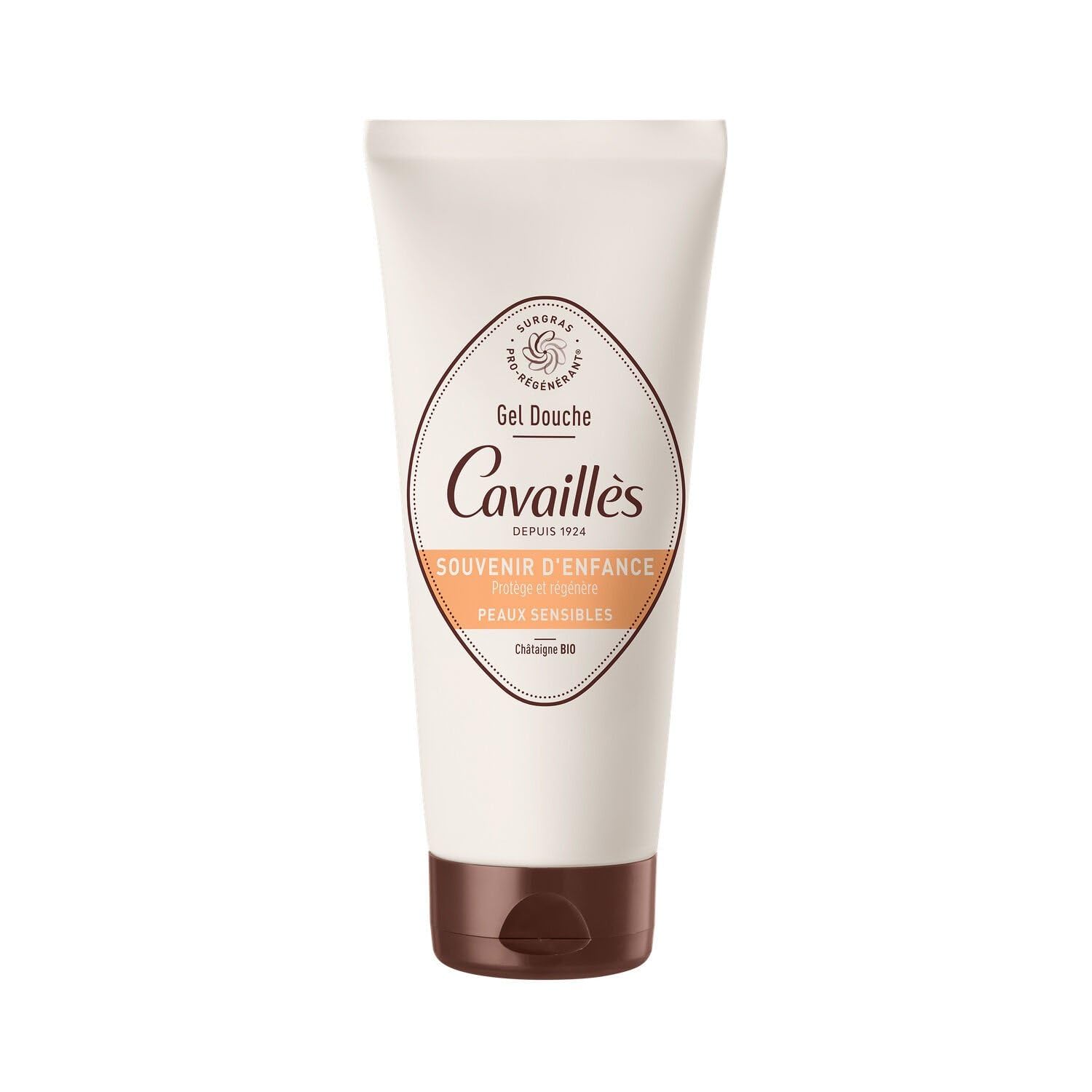 Protège et régénère les peaux sensibles — ROGE CAVAILLES Gel Douche Surgras Végétal Souvenir d'Enfance, 200mL - Lot de 3