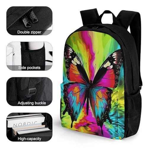 Mochila deportiva ligera estilo mariposa para senderismo miniatura 3