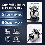 BSOTENA 7D 5-in-1 Electric Head Shavers for Bald Men,Modern Design Head Shaver,Electric Men's Grooming Kit,Cordless and…