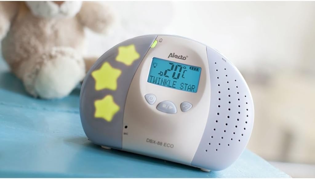 Alecto DBX-88 ECO Baby Unit with Night Light