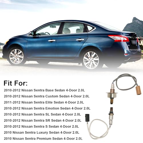 Sensor de oxígeno para Nissan Sentra 2010-2012 2PCS miniatura 2