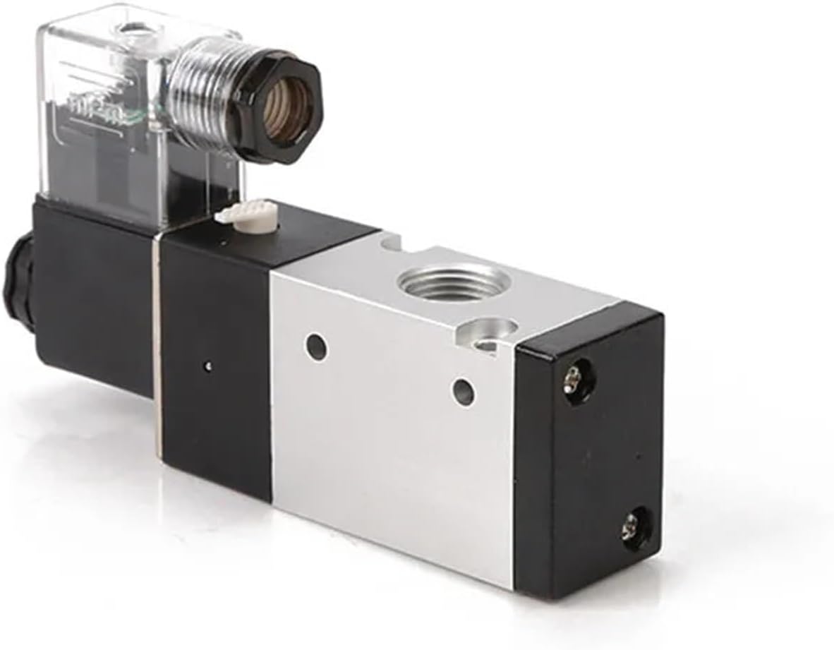 Pneumatic Solenoid Valve Gas Magnetic Valve 3 Way 2 Position 3V210-08 DC12V DC24V AC110V AC220V Air Directional Control Valve(DC12V)