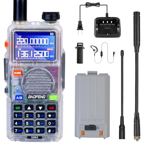 BAOFENG 5RM 10W NOAA Emergency USB-C 2500mAh...