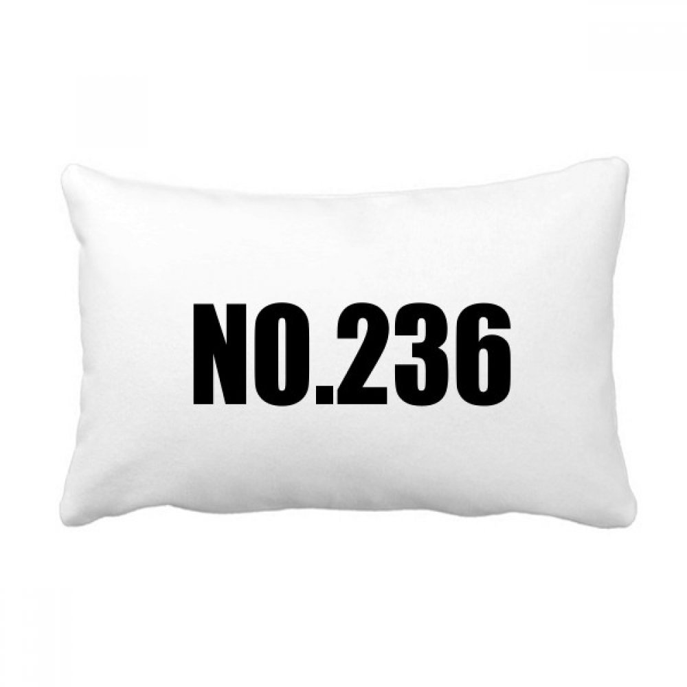 Coussin lombaire contre le mal de dos sur le canapé motif Numéro 236