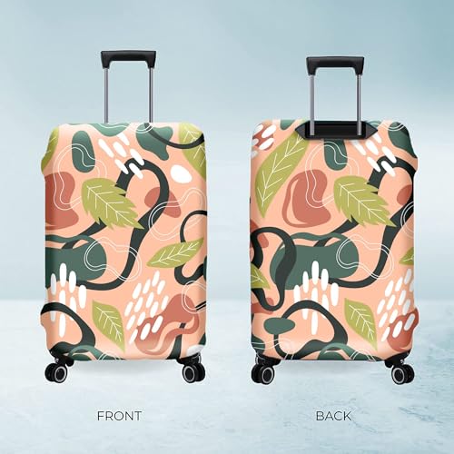 Image of Nasher Miles Polyester Protective Luggage Cover Set of 2 (Medium-Large) - Blossom