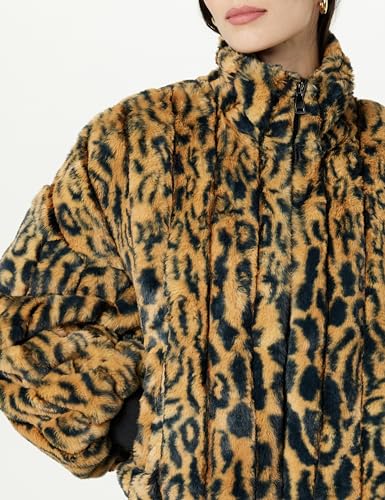 The Drop Women's Marcia Faux Fur Bomber3