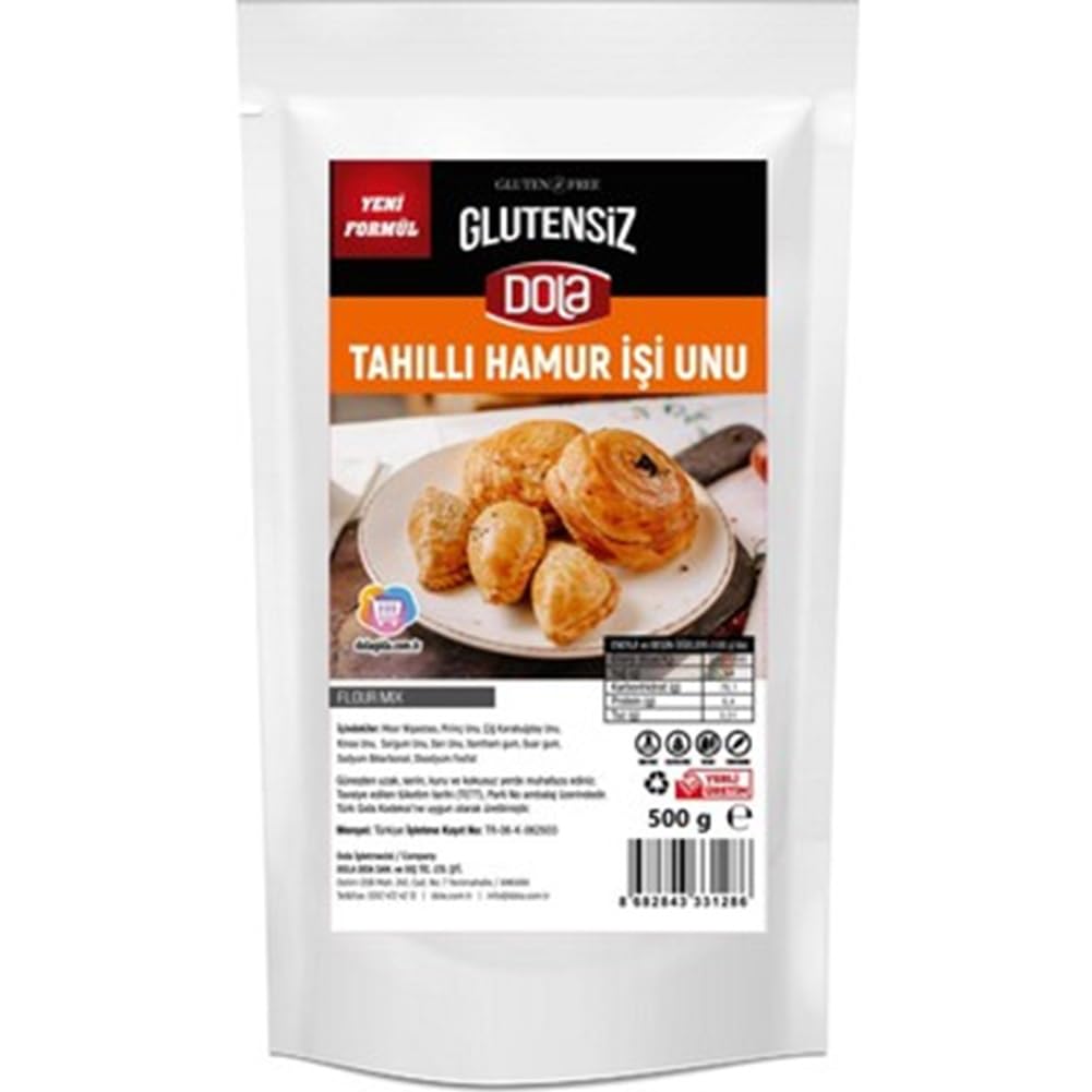 Dola Glutensiz Tahıllı Ekmek Unu 500 gr