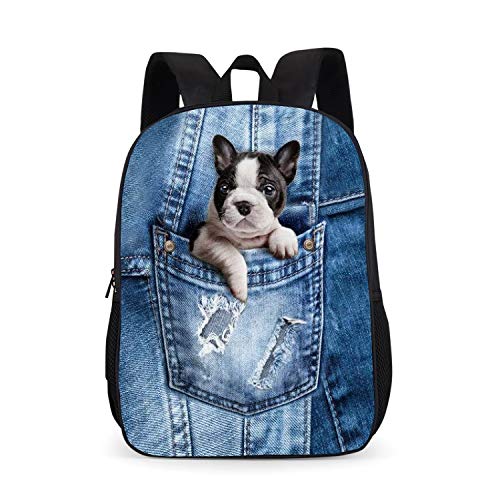Preisvergleich Produktbild GFDSH 3D gedruckte Tiermuster Rucksack Tasche, G07