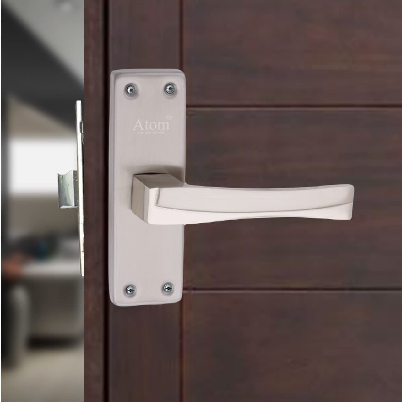See full amazon price history chart for Atom Stainless Steel Mortise Door Handle with Baby Latch Lock | Silver Satin Finish | Keyless | Bathroom Lockset for Door | Balcony Toilet Washroom, Fortune-Bl Atom Stainless Steel Mortise Door Handle with Baby Latch Lock | Silver Satin Finish | Keyless | Bathroom Lockset for Door | Balcony Toilet Washroom, Fortune-Bl (B09MFSKWV8) Amazon Price History, Amazon Price Tracker