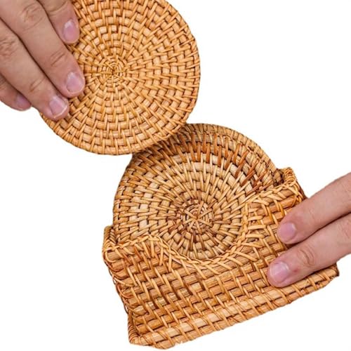 Table à manger préservée par ce dessous de verre et panier - 6
