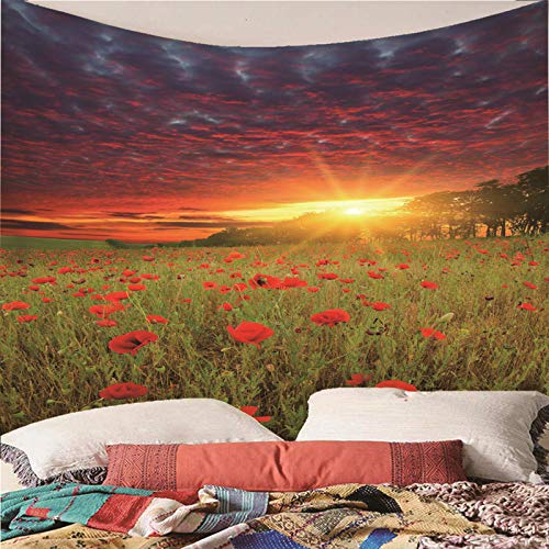 Tapiz de pared lavable de poliéster con impresión 3D resistente para playa y hogar 3