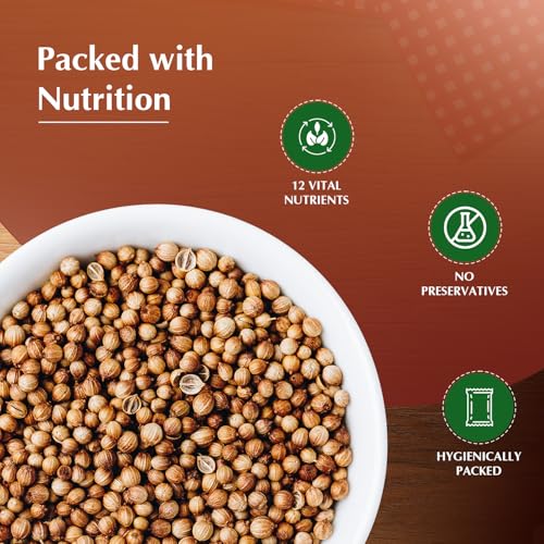 Image of Amazon Brand - Vedaka Coriander (Dhania) Seeds, 200g