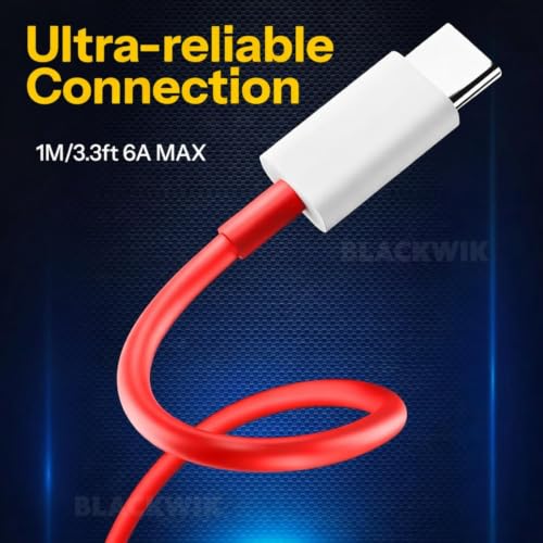 Image of Blackwik Type C to Type C Fast Charging Cable Compatible with OnePlus 13