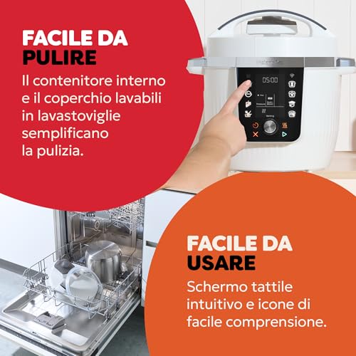 Instant Pot Pro multicooker 10 in 1 da 5,7 l – bianco, ...