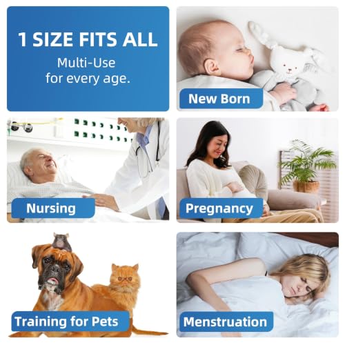 Image of SOFYFINE Bed Pads 30 inchx36 inch Thicken Elderly Adults Incontinence Underpads Disposable, Absorbent Chucks Waterproof,XL Extra Large Puppy Pee Training Pad[75 Pads]