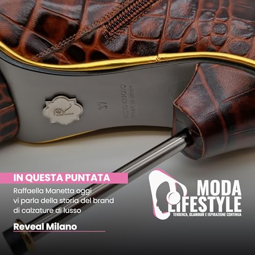 Raffaella Manetta oggi vi parla della storia del brand di calzature di lusso Reveal Milano