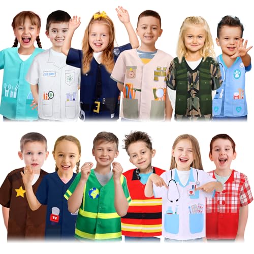 Disfraces roles para niños, set de 12 piezas