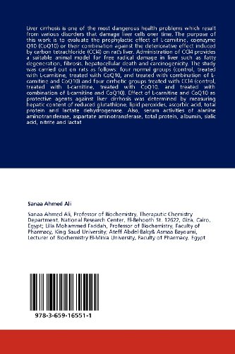 L-carnitine and CoQ10 role in combating deteriorative effect of CCL4