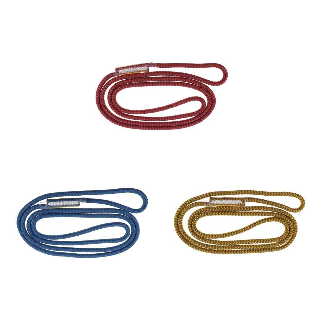 Prusik Loop Corda Nodo Prusik Attrezzatura Arrampicata Auto Block Modello CE in Poliammide 8mm Efficiente per Ziplining Arrampicata Alpinismo Arborist, Blu