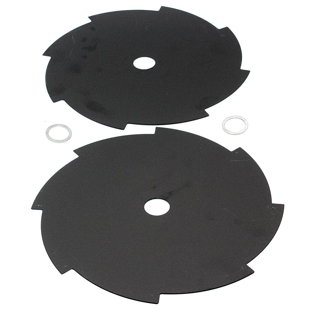 Cuchilla de desbrozadora 8 Dientes 10" para Stihl para Husqvarna para Echo para Ryobi Homelite para Troy-Bilt para Bolens para Yard Man para MTD para Oleo-Mac para Efco para Shindaiwa