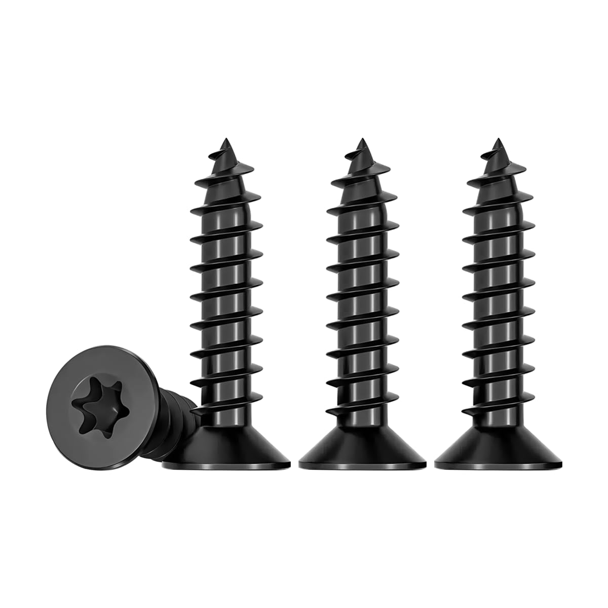 Lot De 50 Vis M4 X 30 à Tête Fraisée Pour Bois Torx En Acier