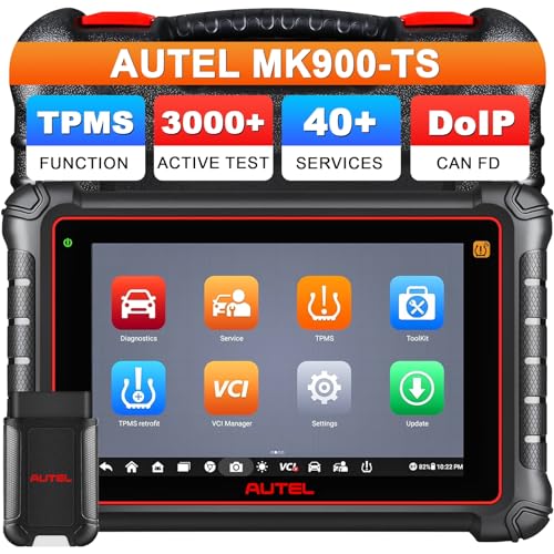 AUTEL MaxiCOM 自動車診断ツール MK900-TS Amazon.co.jp: Autel Scanner MaxiCOM MK900-TS, 2025 Android 11 双方