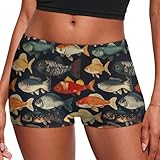 Bunte Damen-Unterwäsche, nahtlos, Boyshorts, weiches Stretch-Boxershorts, Höschen für Damen, mehrfarbig