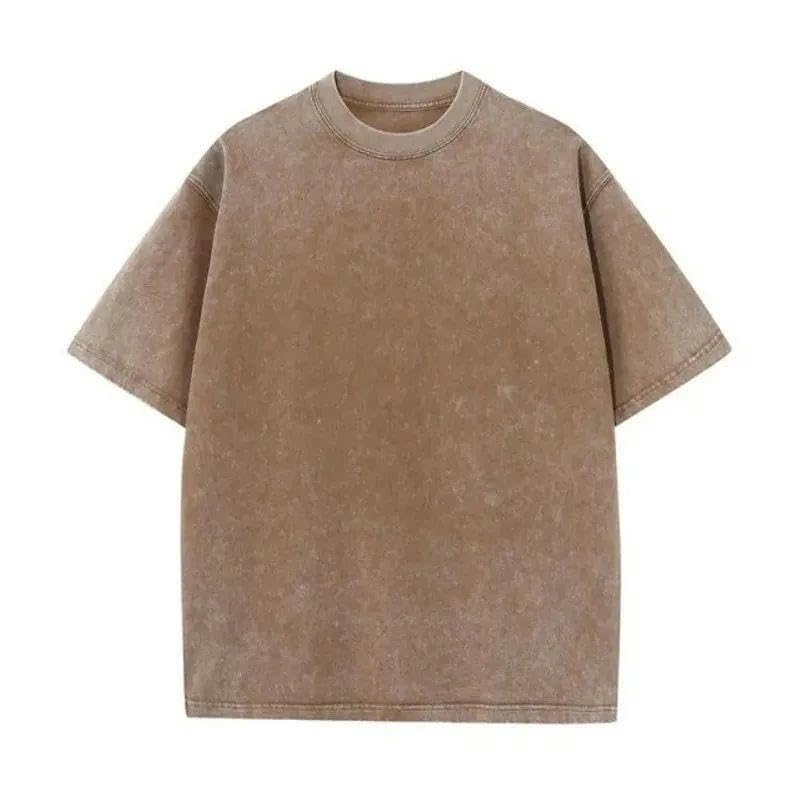 T-shirt en coton de qualité supérieure au tombé droit impeccable
