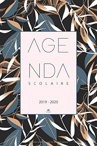 Télécharger Agenda scolaire 2019 2020: Agenda semainier 2019/2020 pour l'école et college | Août 2019 à Août Francais PDF