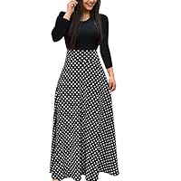 Algopix Similar Product 5 - iLUGU Neutral Maxi Dress For Women