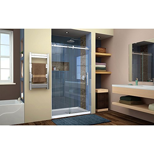 Dreamline Shdr-64487610-08 Shower Door, 44-48" W X 76" H, Polished Stainless Steel #TOP5