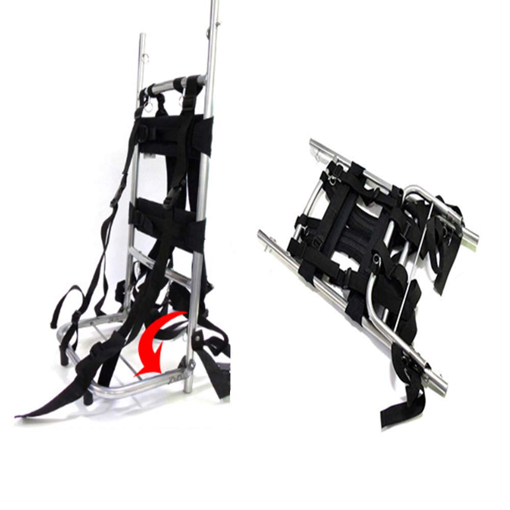 yagiya 背負子 折りたたみ背負子 収納可能 アルミキャリーパック 背負子 釣り アウトドア 便利 折りたたみ式 多空間対応 Amazon | yagiya 背負子 折りたたみ背負子 収納可能 アルミキャリー