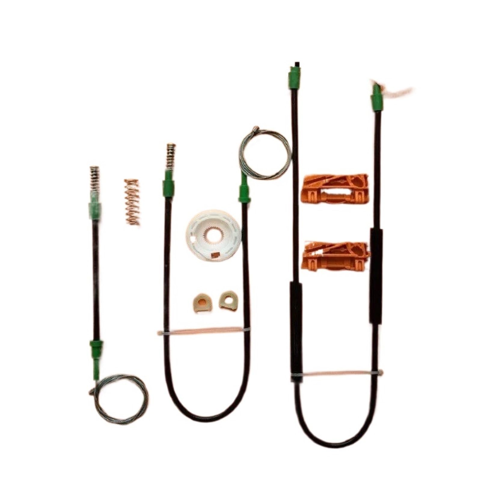 Sauanmnktp Right Window Winder Repair Kit For Land For Rover For Freelander 1998-2006 Electrlc Window Regulator Repair Kit Front Left(Right)