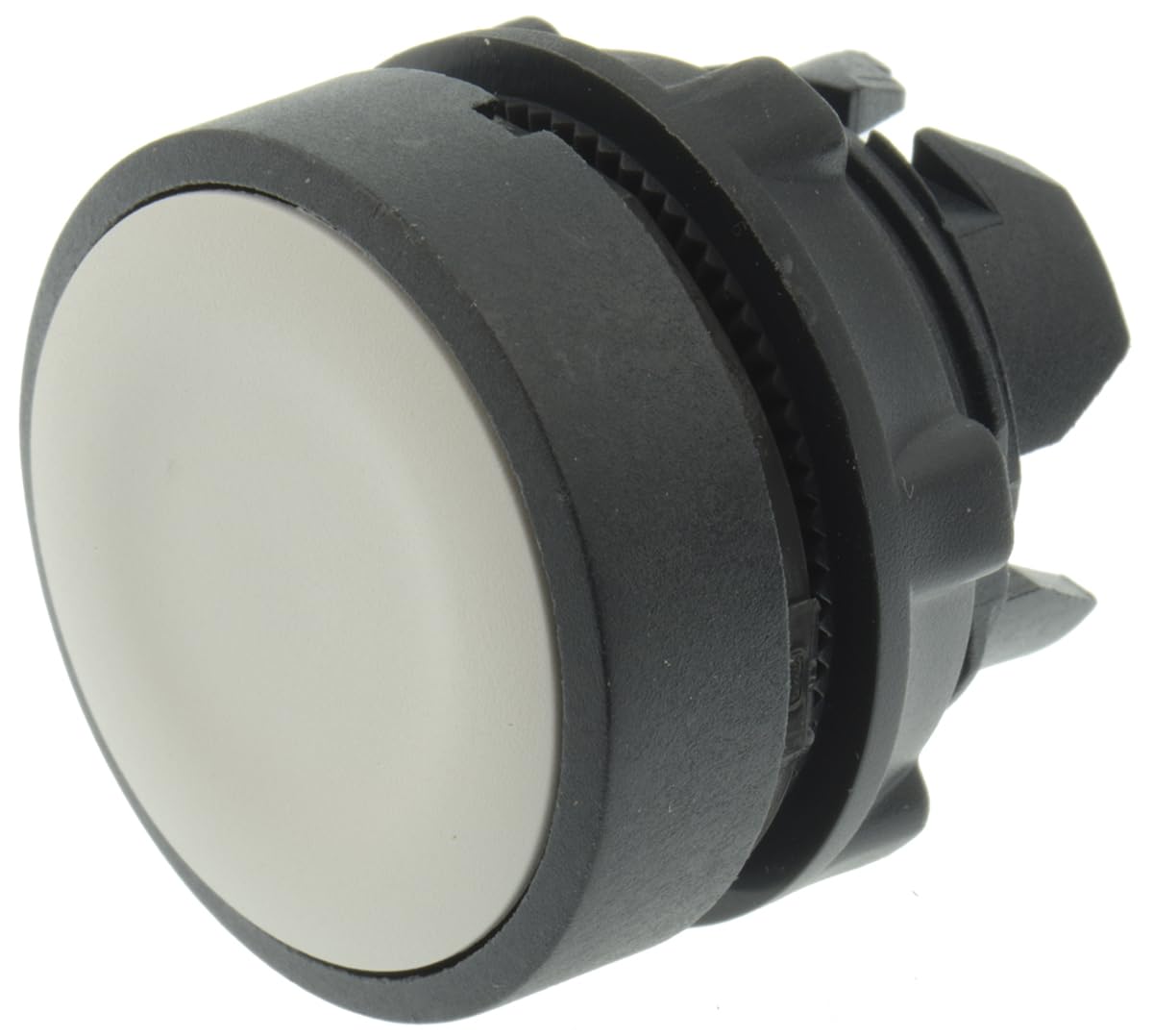Schneider Electric Harmony XB5 Series White Spring Return Push Button Head, 22mm Cutout, IP66, IP67, IP69K