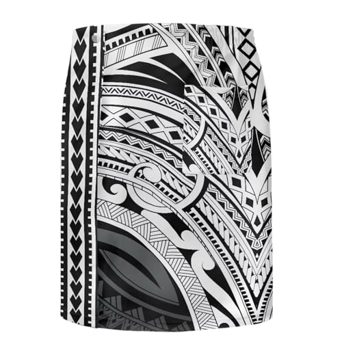 Samoan Puletasi Hawaiian Sarong Mens Beach Cover Up Lava Lava S-7Xl4