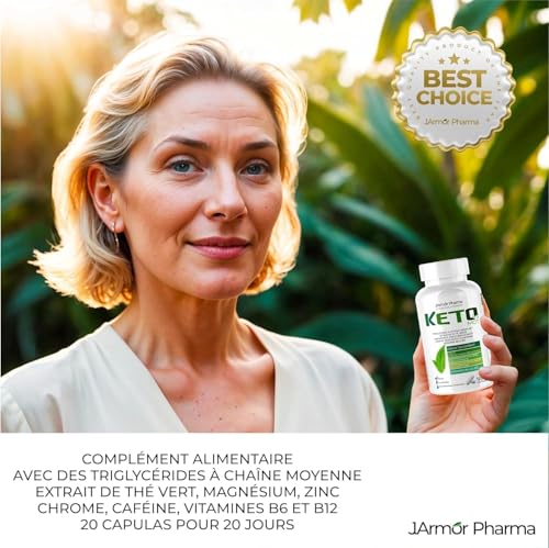 Keto Fat Burn - 120 Gélules Minceur Puissantes | Brûleur de Graisse Puissant, Perte de Poids Rapide, Draineur | Thé Vert, Magnésium, Chrome, Vitamines B6 & B12 – Image 3
