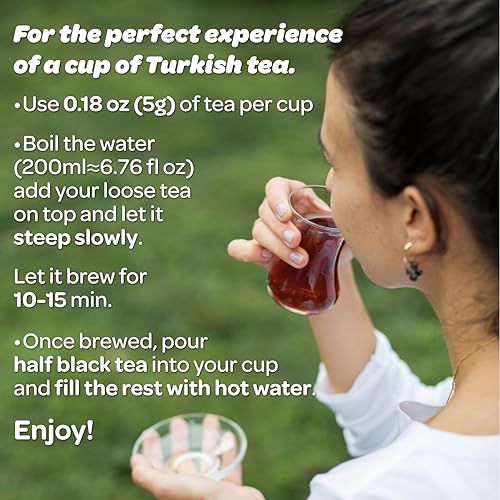 Image of Lazika Black Tea, Loose Leaf Tea, 14.1 Oz, English Breakfast Tea, Tea Gift for Tea Lovers with Gift Pack