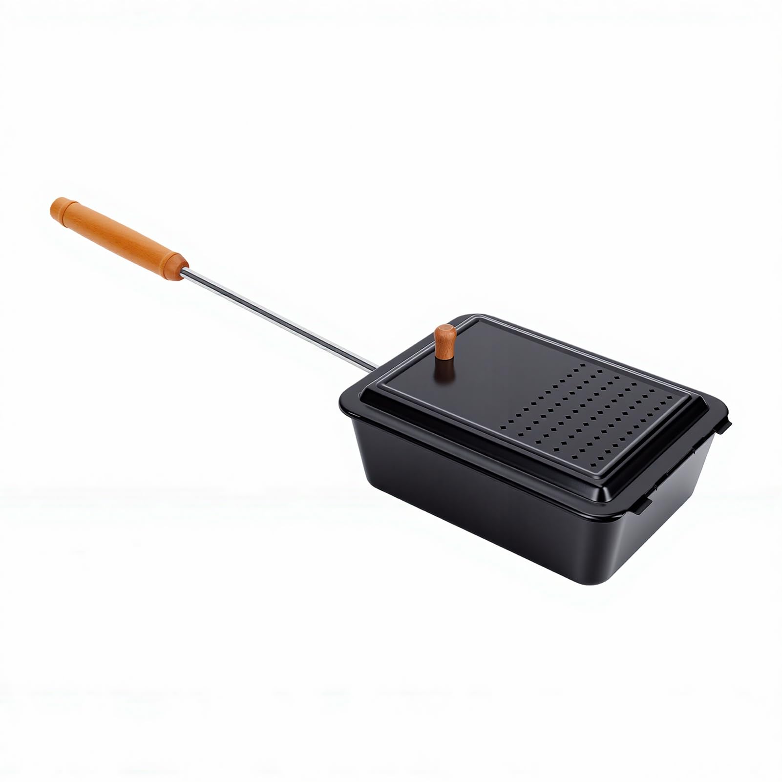 Popcorn Popper da Campeggio con Vassoio Antiaderente