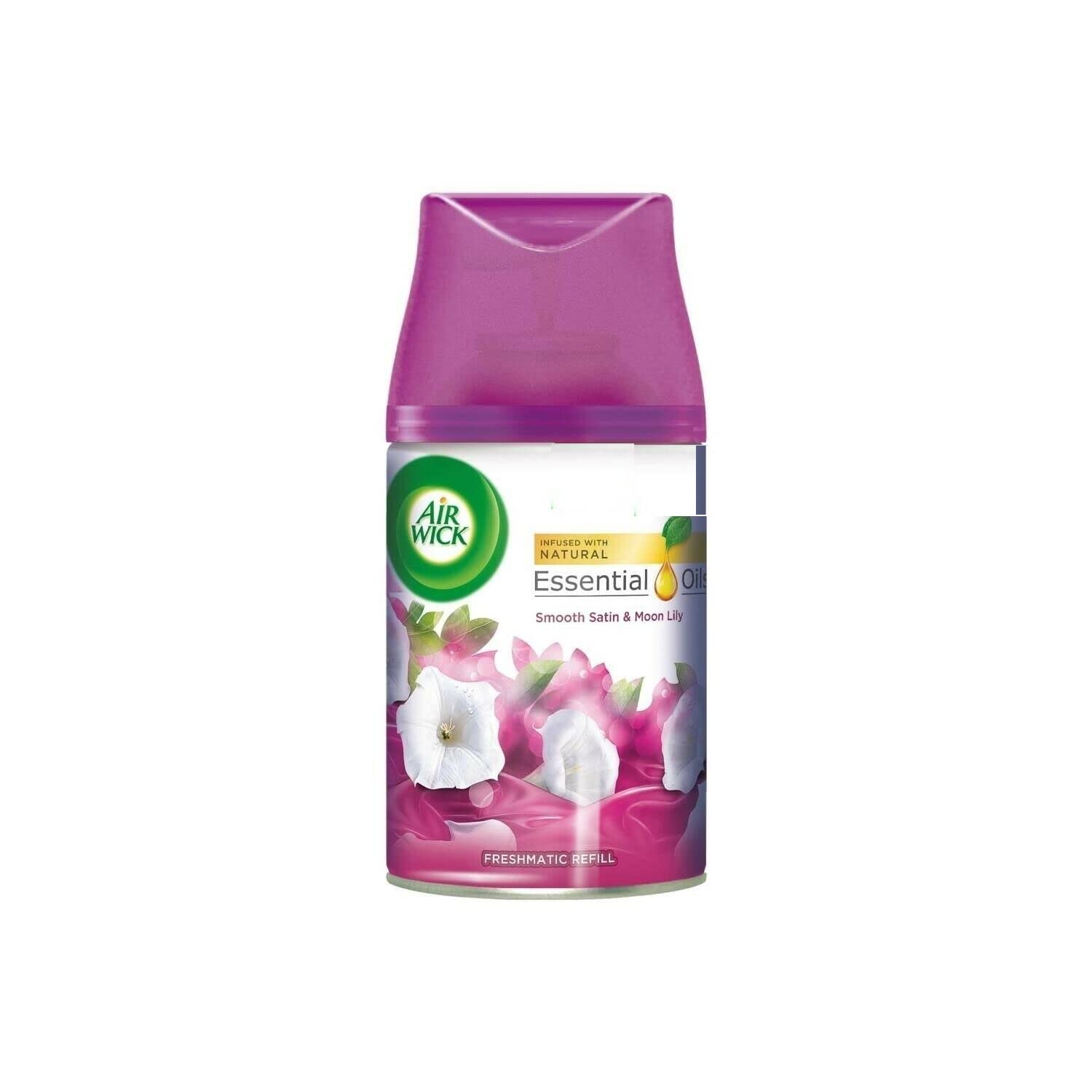 AirWick freshmatic refill Mega Pack smooth satin & moon lily 250ml | Pack of 2 (B0B3N1KVH4) Amazon Price History, Amazon Price Tracker
